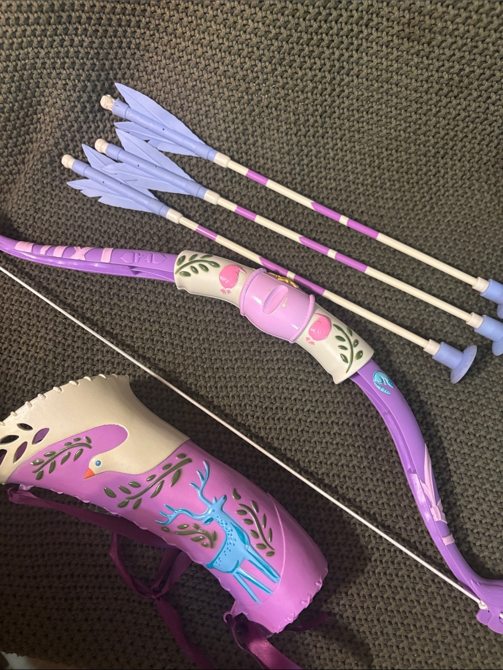 Disney Princess Rapunzel Tangled Series Bow Arrow & Quiver Set